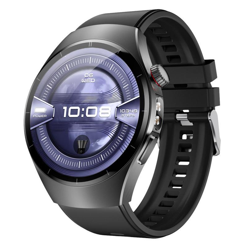 SK45 Pro Smartwatch Großer Bildschirm BT-Anrufe Gesundheitsmonitor Starke LED-Licht Taschenlampe Herren Outdoor-Sport Fitness Smartwatch