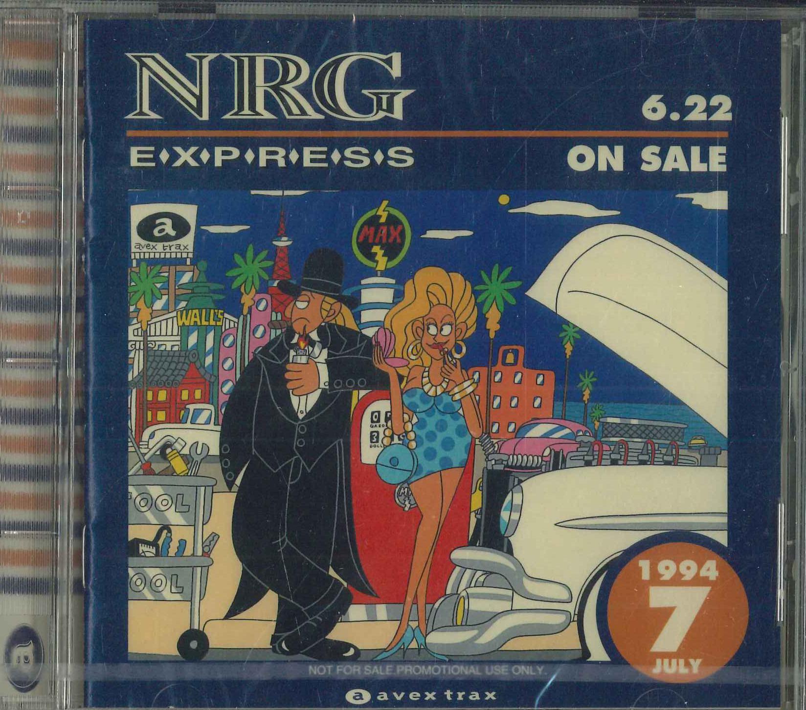 

CD РАЗНЫЕ - NRG Express 1994 7 AVPR9407 Avex Trax 1994 Япония Рэп и Хип-хоп/R&B Б/У