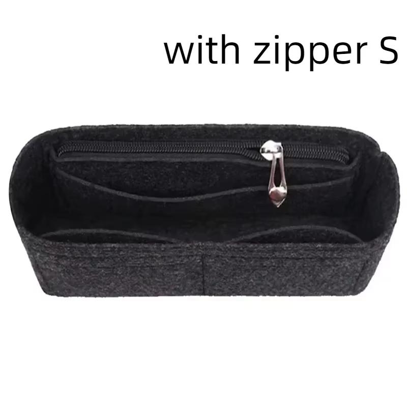 1PC Felt Insert Bag Organizer, Makeup Organizers, Liner Perfect for Brand Women's Handbags For And Cosmetic Bags