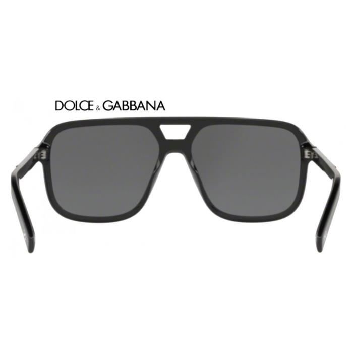Lunettes de soleil - DOLCE&GABBANA - DG4354 - Aviator - Noir - Métal - Protection 2