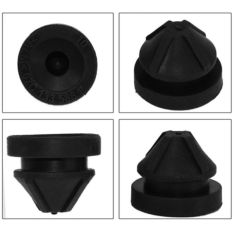 2Pcs Air Filter Shell Buffer Rubber Engine Guard Plate Rubber For Golf Mk6 Mk7 Cc Jette Ea111 1.6 1.6V Ea211 1.4T 07C 133 588