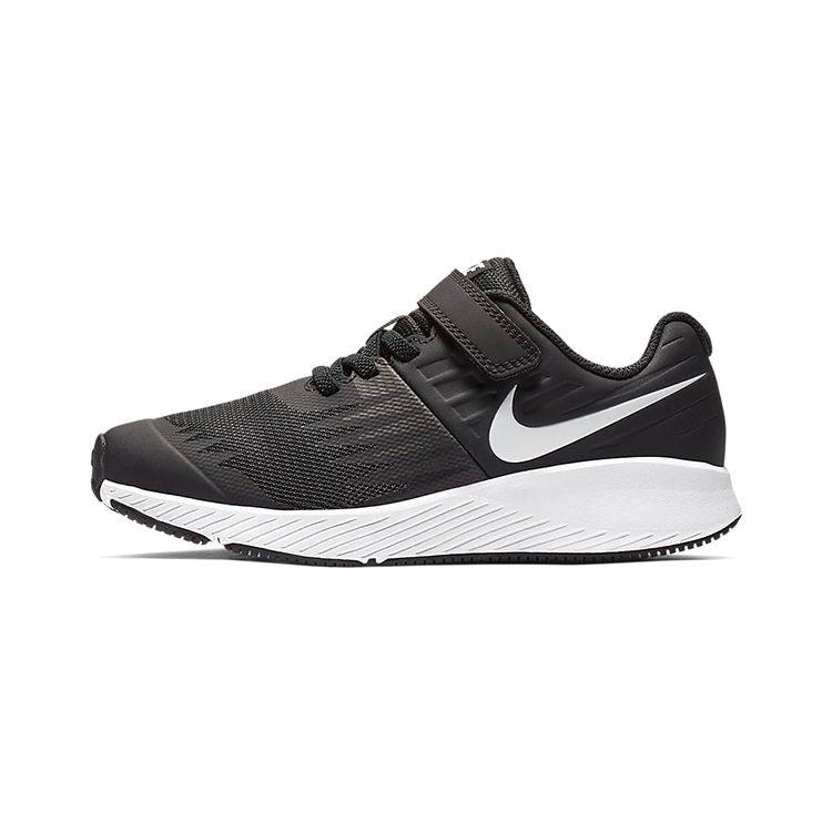 Nike Low top Running Shoes Black White Children Aged 3 7 Years Old 921443-001