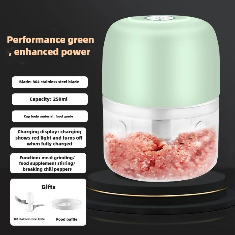 Elektryczna praska do czosnku Maszynka do czosnku bezprzewodowa Artefakt Mini krajalnica do czosnku