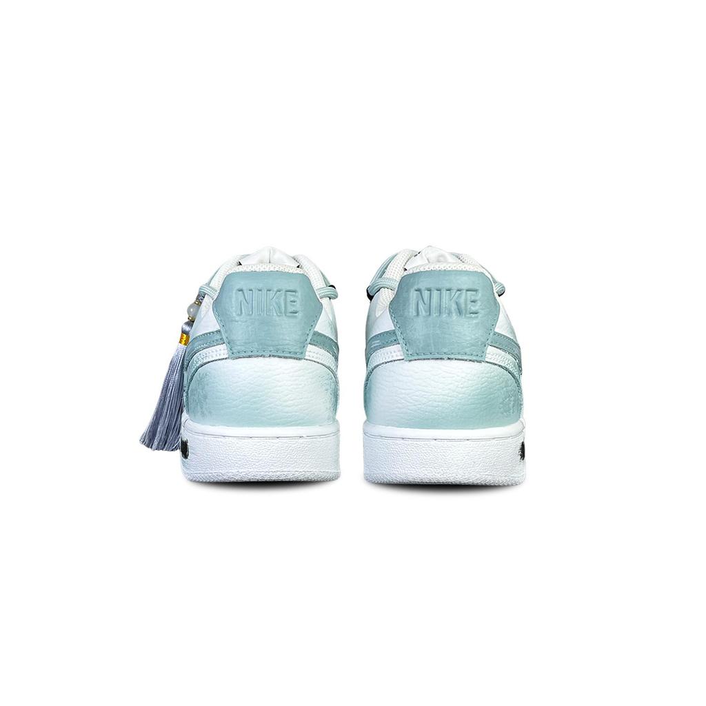 Nike Court Vision 1 Protiskluzové Odolné proti oděru Nízké Skateboardové boty Pánské Azurová DH2987-101(Tým528-)