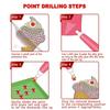 Children's Cartoon Unicorn Magic Gemstone Diamond Painting Children's Set, Homemade Keychain Sticker Art Craft Children's Girl