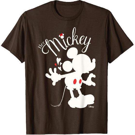 Disney Mickey and Friends Her Mickey Blow Kiss T-Shirt