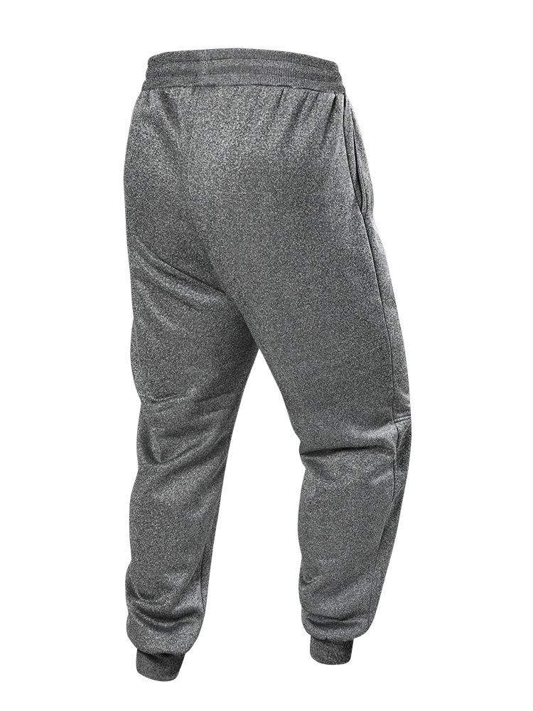 Men's Cross-Border Fleece-Lined Sweatpants 2025 - Winter Joggers with Thick Lamb's Wool, European Size.