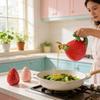 Ceramic Strawberry Oil And Vinegar Dispenser With Creative Kitchen Decor For Home Chefs