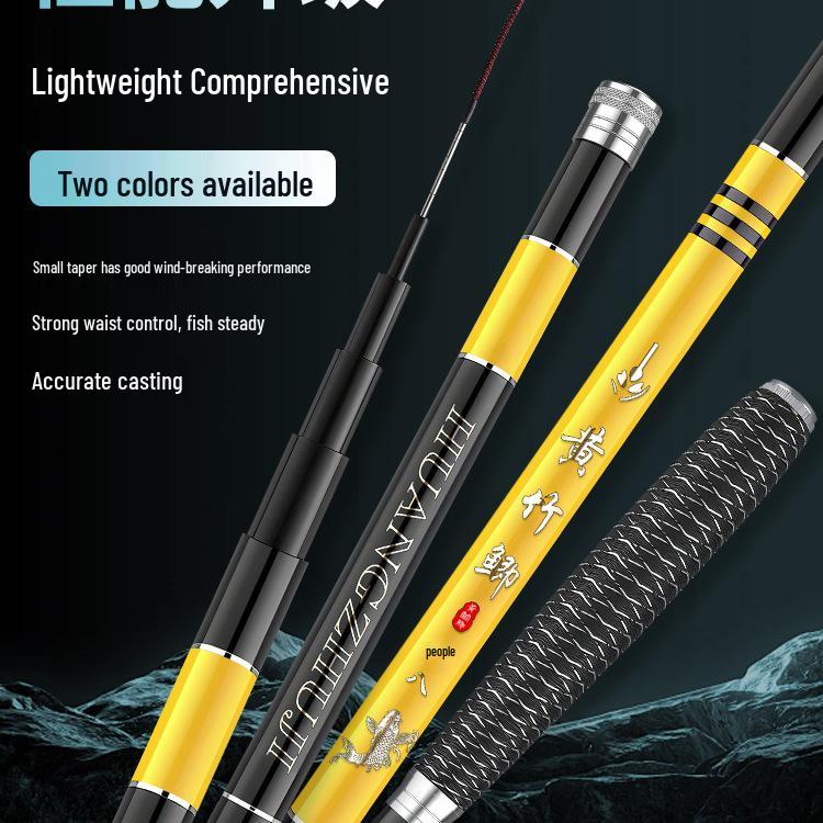 Ultra-Light Carbon Fiber Carp Fishing Rod Set – Buy One Get One Free, Versatile Taiwan Hand Rod New Model