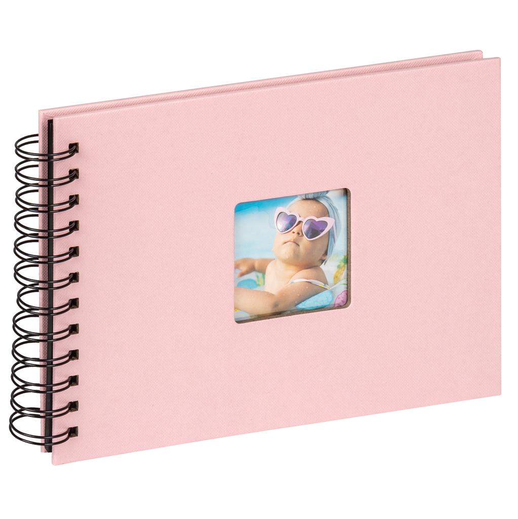 Spiralalbum Fun Baby Selection, rosa, 23X17 cm