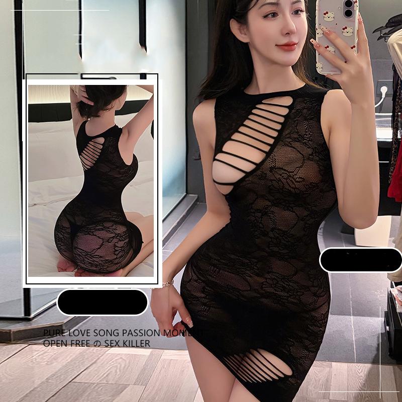 Mini Dress 2026 Women Sexy Bodycon Club Party Dresses Lingerie Fishnet Babydoll Underwear Intimates Nightwear Summer Sleepwear