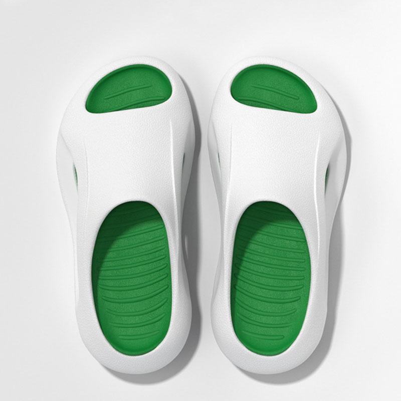 New Men's Summer Non-slip EVA Thick Bottom Shock Absorption Couple's Home Slippers Open Toe Shoes Beach Slippers