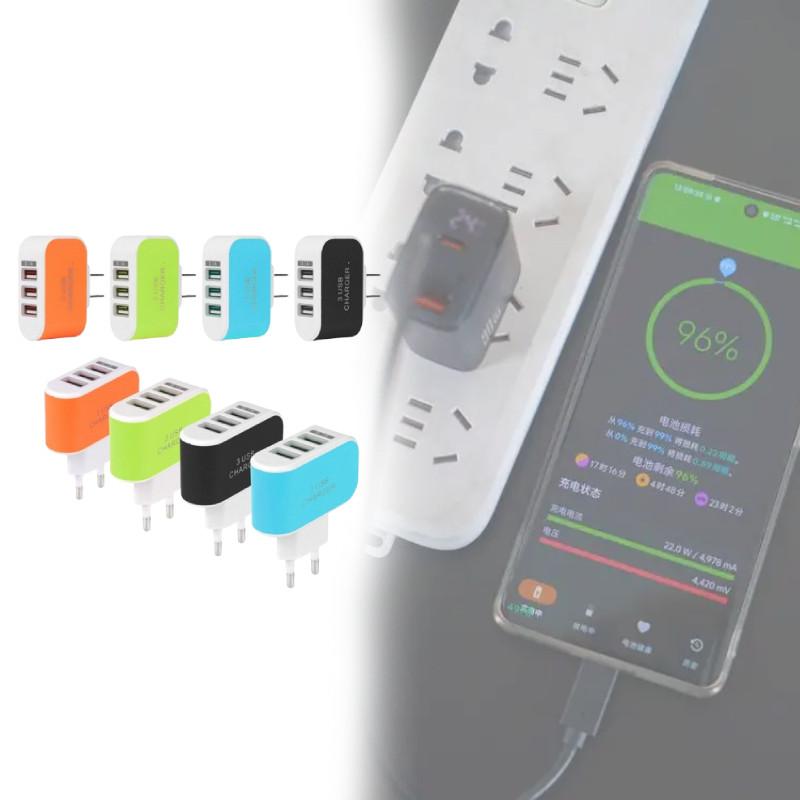 Led Usb Charger For Smartphones With Glowing Indicator And 5w Power For Travel And Office Use