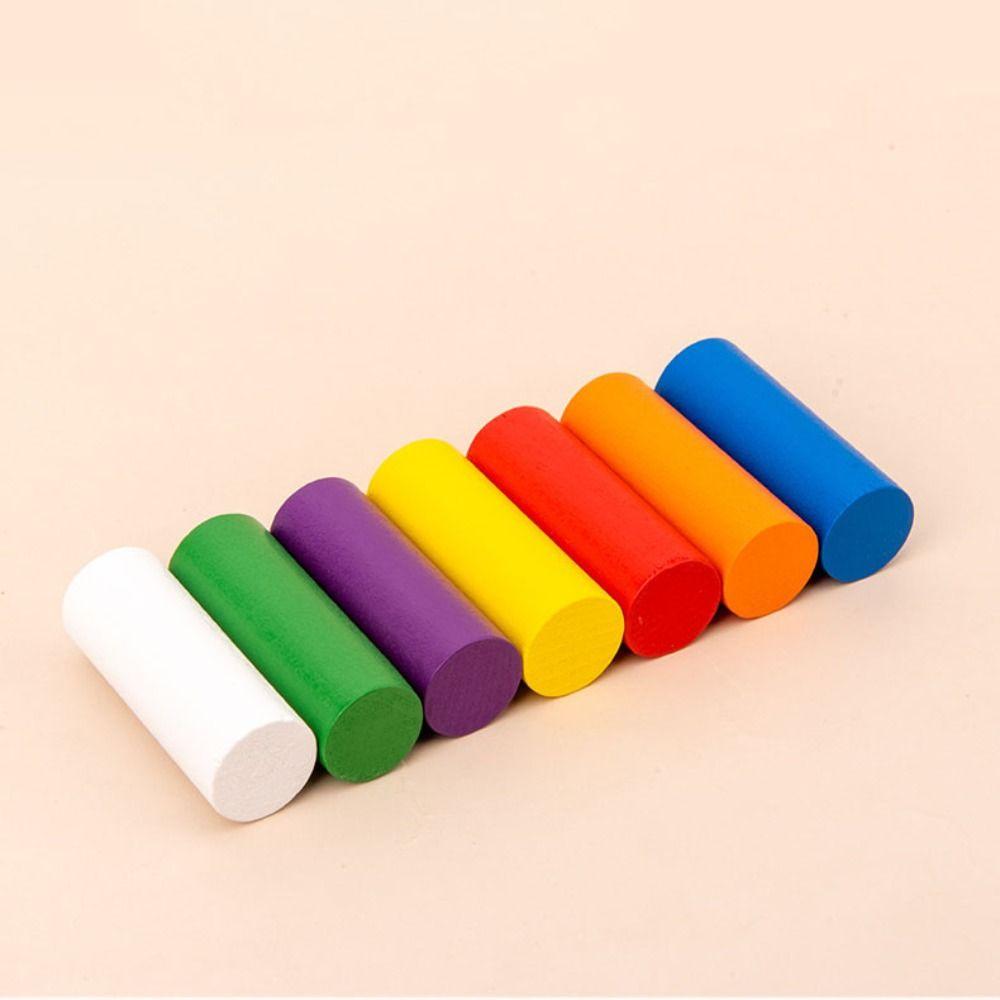 Montessori Color Matching Board Game Plugboard Early Education Intelligence Toy  Boys Girls