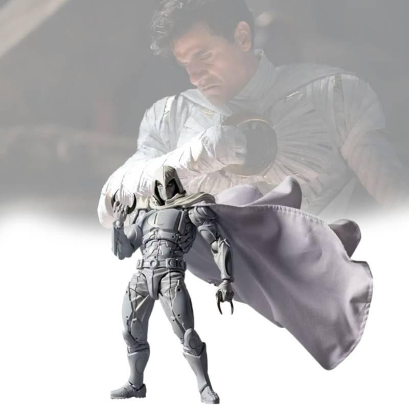 Kaiyodo Moon Knight Action Figure Stunningly Detailed Pvc Model 14cm Tall