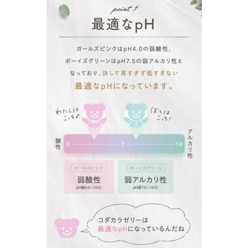 [Made In Japan] Kodakara Jelly Boys Green | Fertility Jelly for Boys, pH 7.5 | Naturally Derived, Additive-Free, Gentle To Use, 1.7ml X 6 Bottles (Set