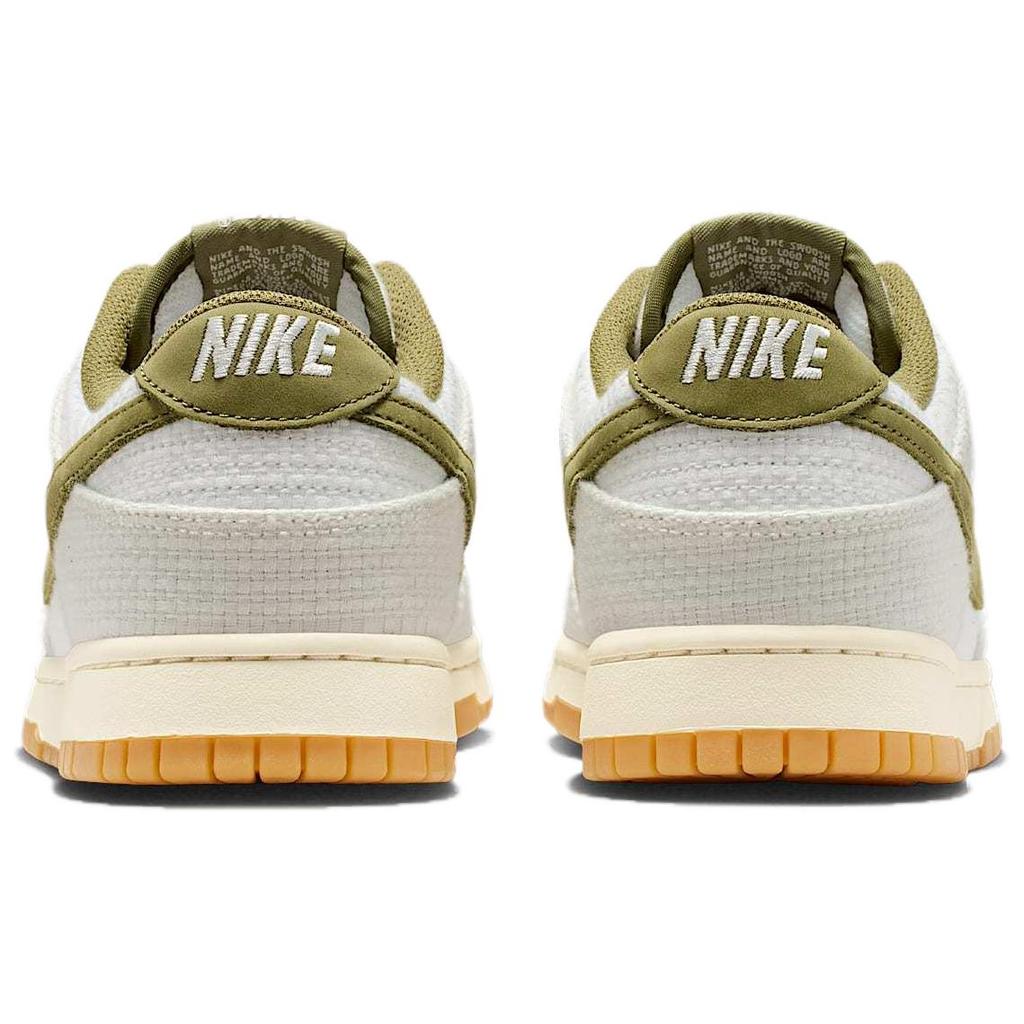 Nike Dunk Low Retro SE Comfortable Fit Low Top Skate Shoes Men Sneaker White Green II7078001