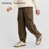 BalabalaOne Boys' Fleece-Lined Cargo Pants