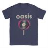 O-Oasis Rock 90's Band T-Shirts for Men Women British Music Albums Funny Cotton Tees Round Neck Short Sleeves T Shirts Gift Idea