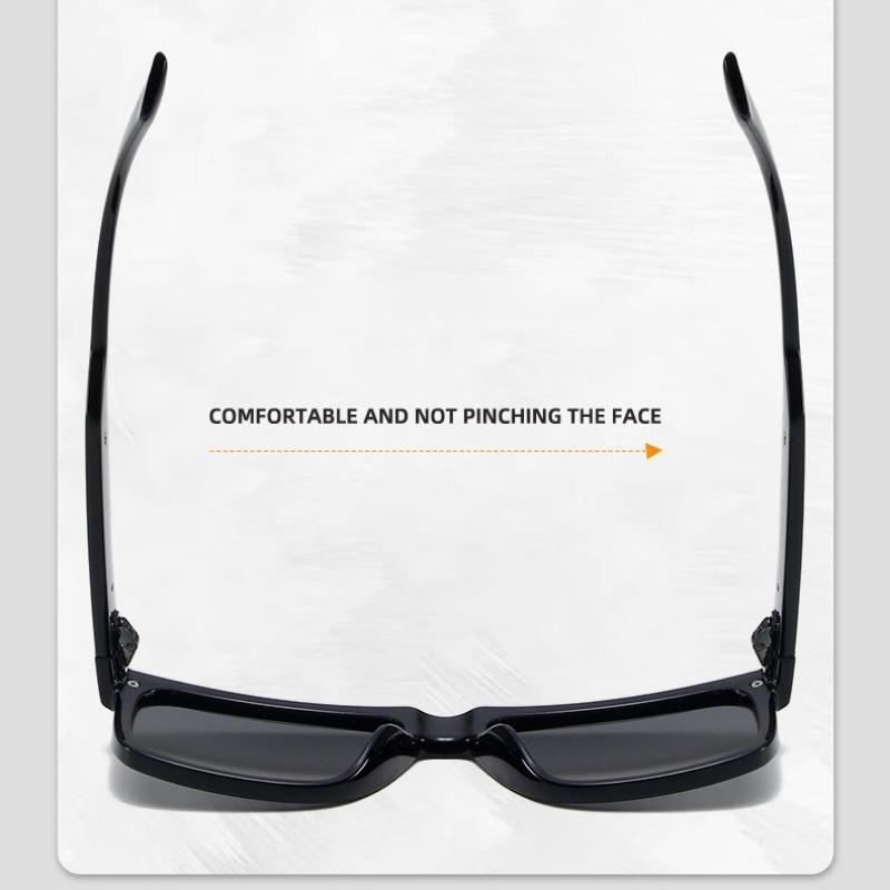 Square Sunglasses for Men Polarized UV400 Fashion Sunglass Sport Sun Glasses Driving Vintage Oversized Big UV Protection Shades