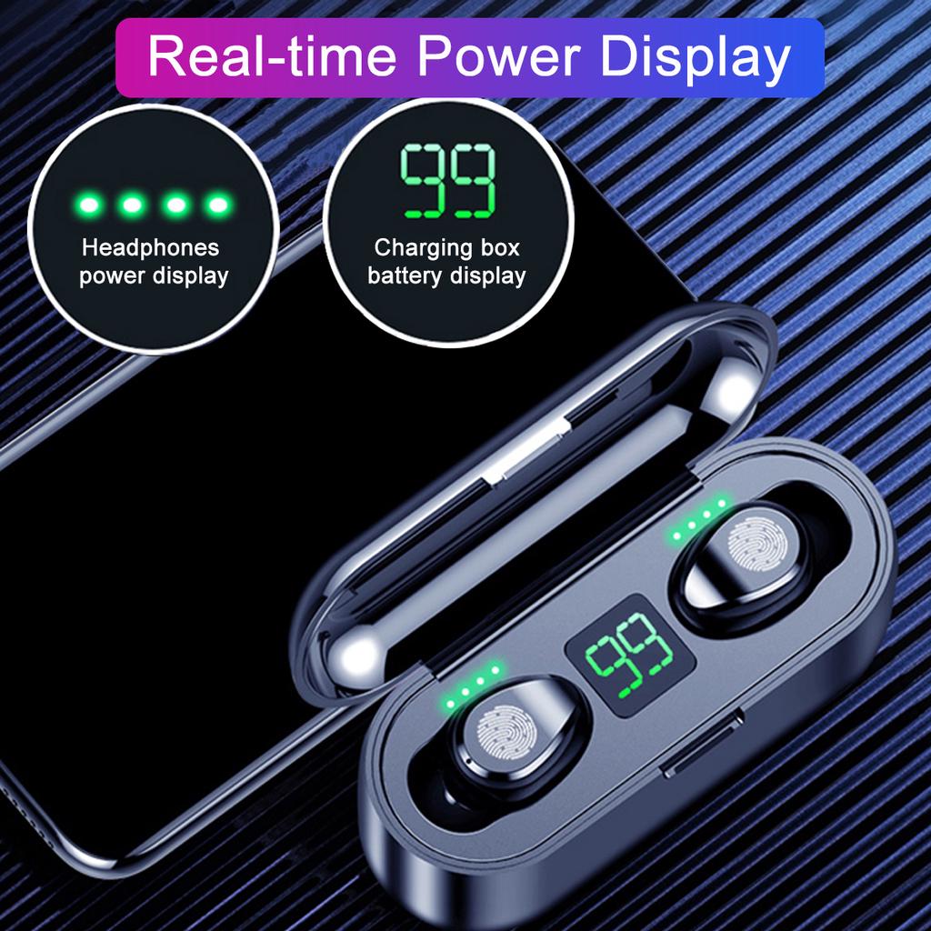 Buy bluetooth V5.0 Stereo Earphone IPX7 