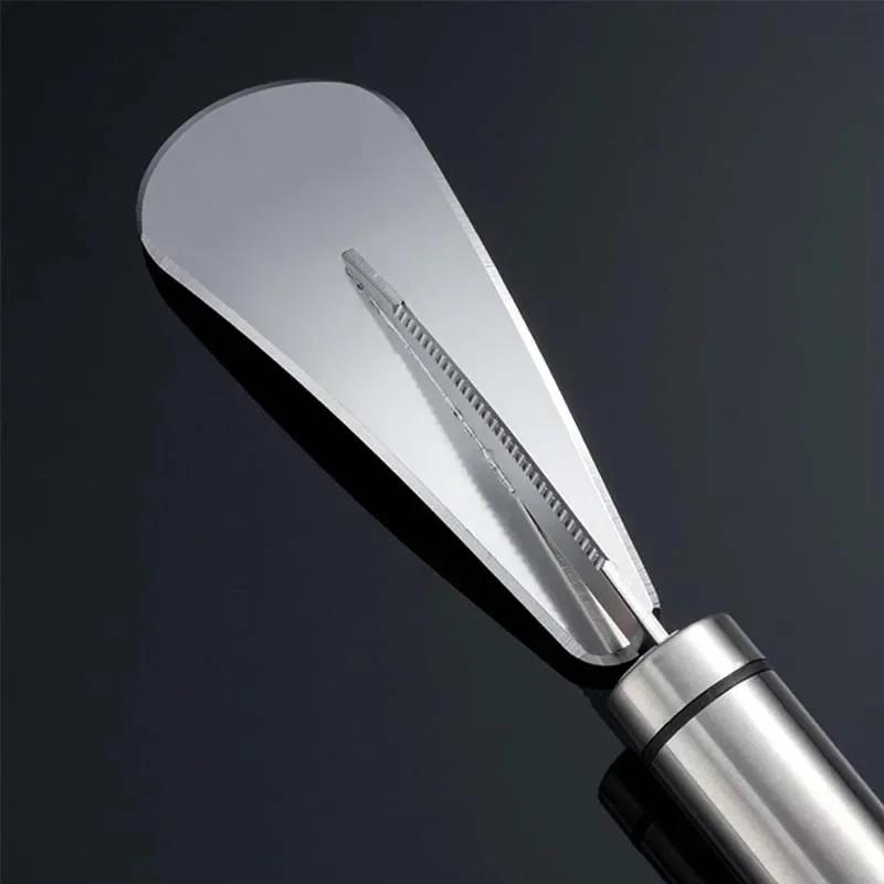 1 Pc Stainless Steel Peeler Practical Fruit Grapefruit Lemon Orange Peeler Kitchen Gadgets Kitchen Items