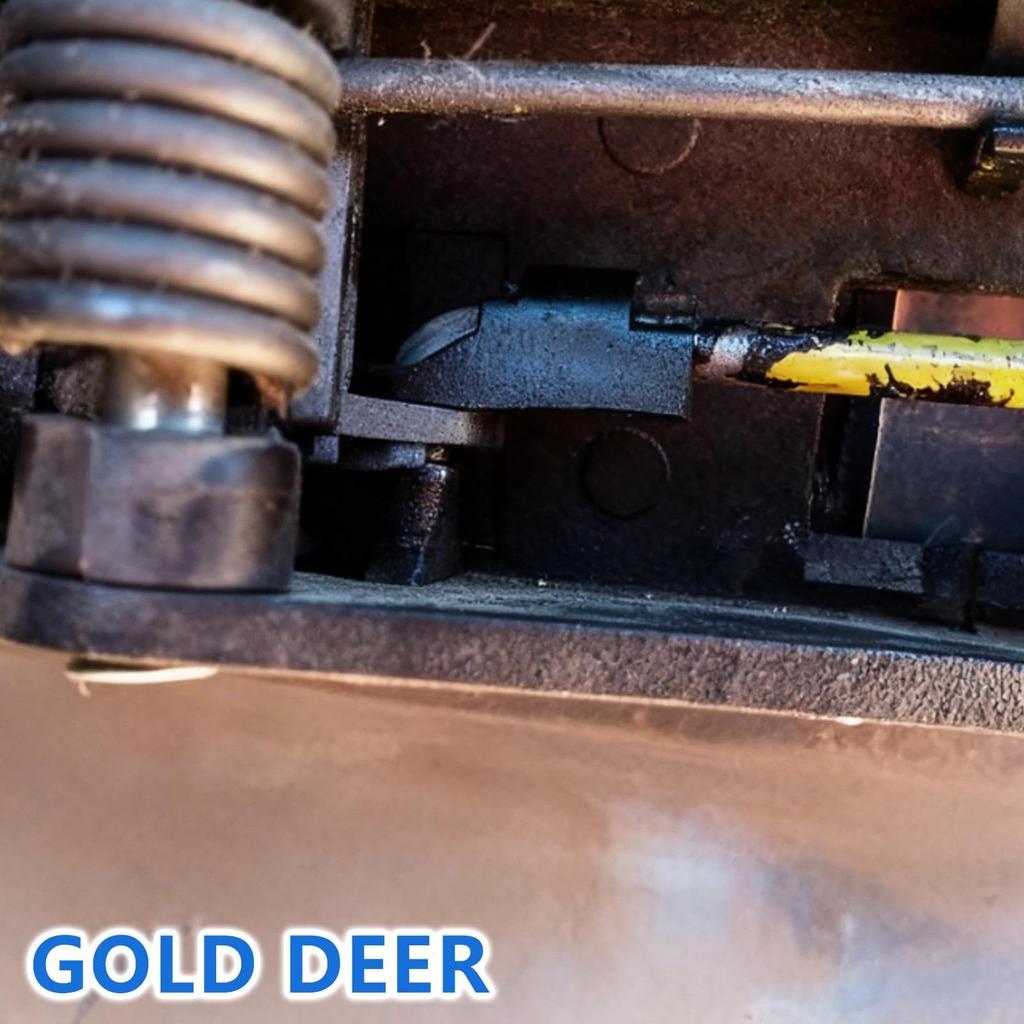 GOLD DEER 10 Sets Door Handle Lock Stick Hood Latch Lock Push Clip Kit