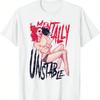 LOVE Personality Harley Quinn Inmate TShirt Unisex9