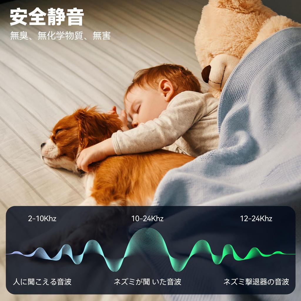 Ultrasonic Insect Repellent for Roaches and Effective Coverage of 260 Tatami Mats sq PIR Quiet Electromagnetic LED Pest and Safe for Children and