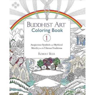 Buddhist Art Ing Book: Auspicious Symbols and Mythical Motifs from the Tibetan Tradition