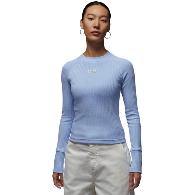 Jordan Women s IO9717 Long-Sleeve Knit Shirt M