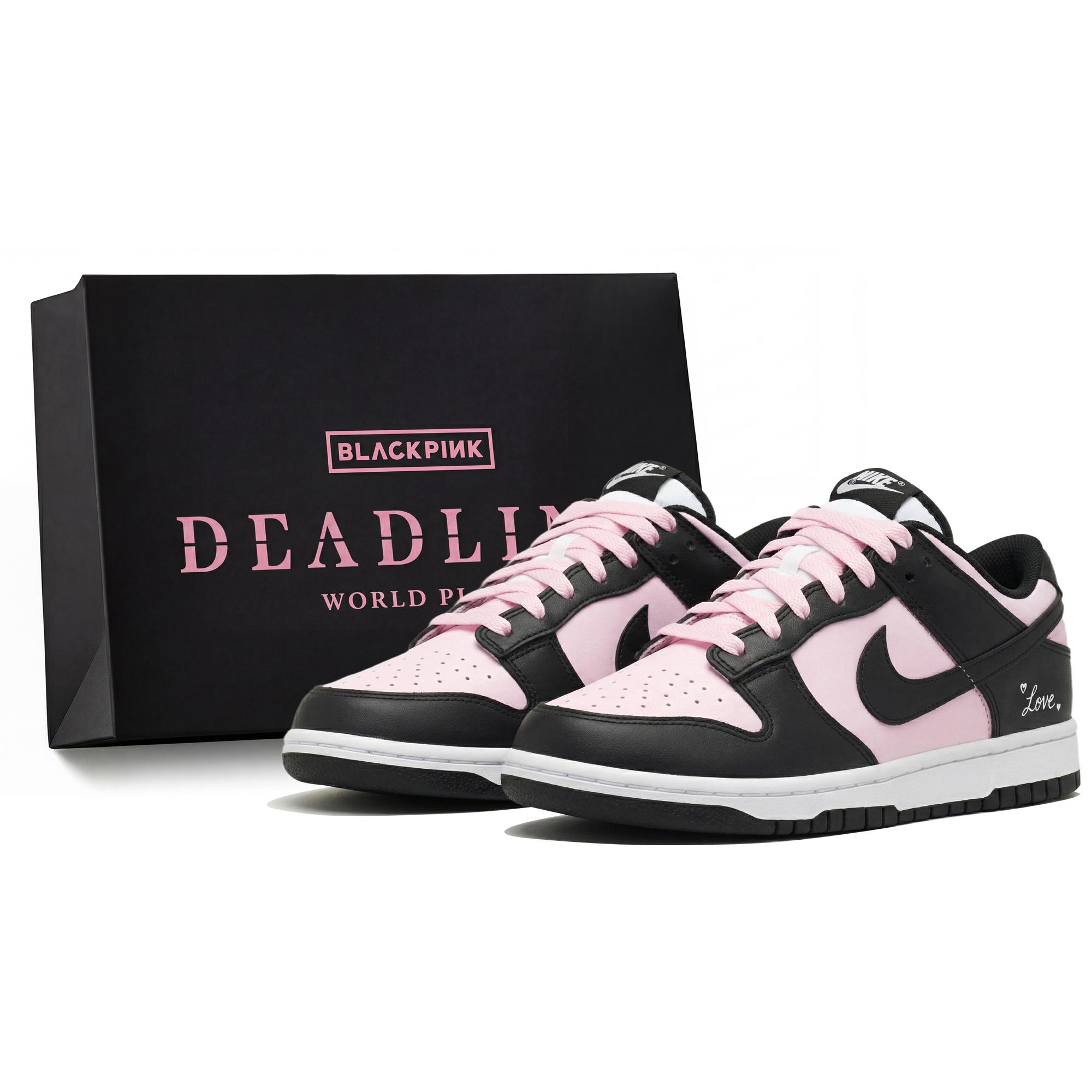 

Nike Dunk BlackPink Berry Sweetheart, Shopping Bag Abrasion Resistant Low top Skateboard Shoes Unisex Light Pink DD1503-101(Team210-S-BOX) 36.5