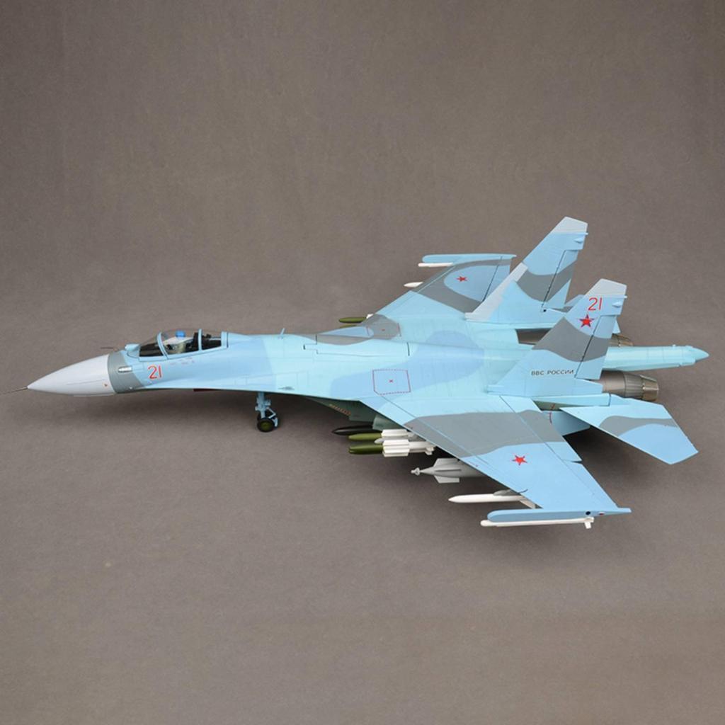 SU-27 Fighter Jet Model Alloy Toy for Collectors, Aviation Enthusiasts