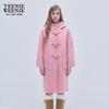 Teenie Weenie Women's College Style Toggle Woolen Coat