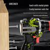 Green Forest Camouflage 16.8V Brushless Cordless Impact Drill CN Plug (adapter Included)