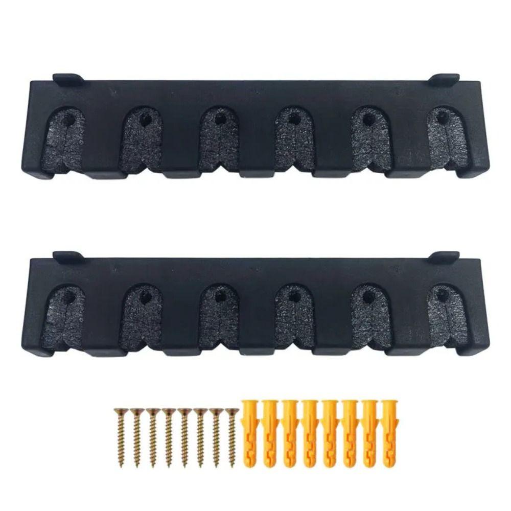 Wall Mount Fishing Rod Display Stand 6 Hole Fishing Pole Storage Rack  Fishermen