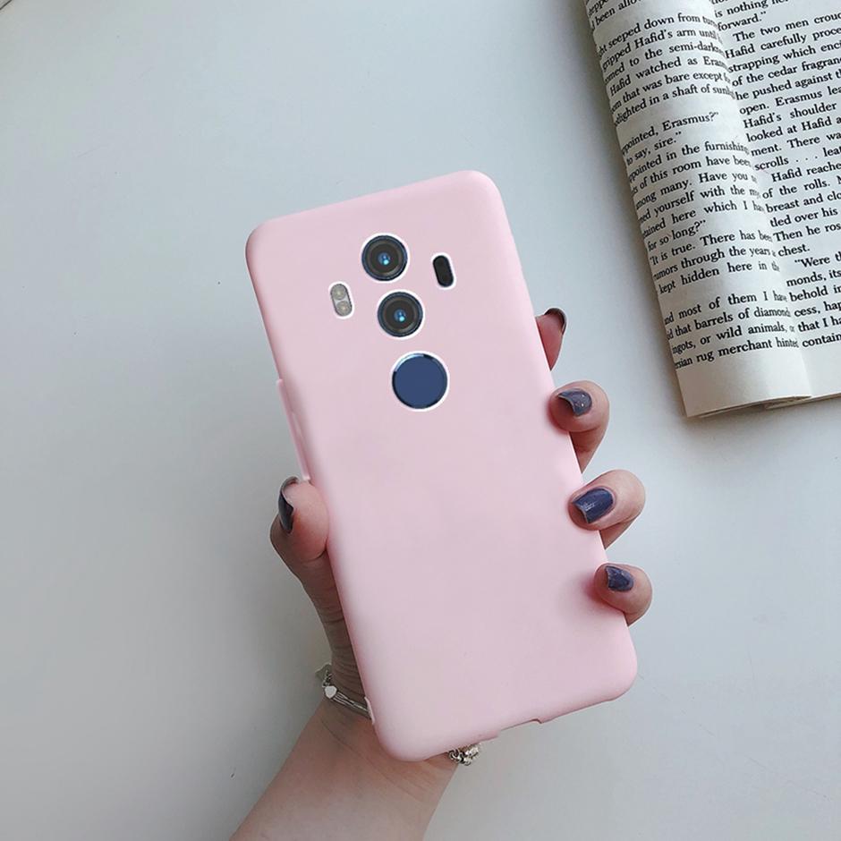 Für Huawei Mate 10 Hülle Huawei Mate 10 Pro Rückabdeckung Silikon Weiche Handyhüllen Für Mate 10 10Pro Hülle Kamera Schutz Fundas
