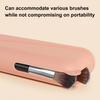 Silicone Makeup Brush Storage Bag Waterproof Portable Travel Multi-functional Toiletries Cosmetic Brush Organize Case Pouch