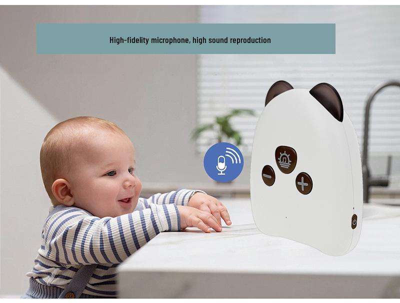 Portable Baby Sleep Aid: White Noise Machine & Lullaby Monitor