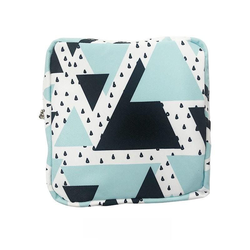 Cotton Sealed Sanitary Pad Storage Bag For Girls With Portable Handheld Design