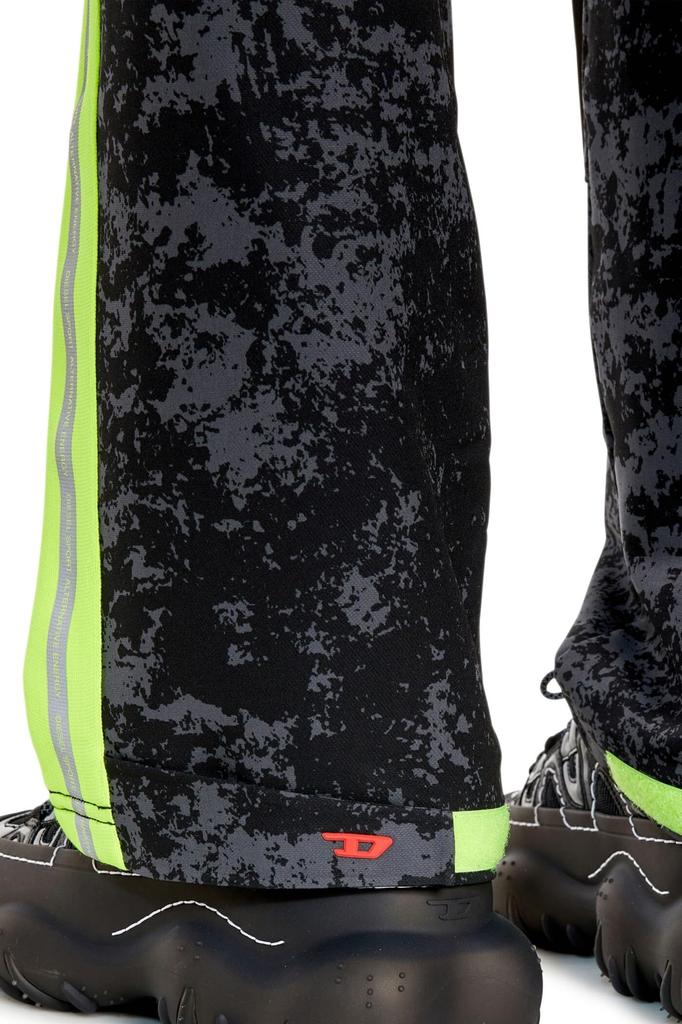 Diesel Men's Diesel Sport Pants A131830BNAG, Size S, Black/Ivory, E6770