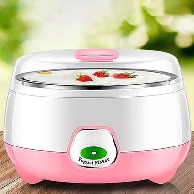 1L Yogurt Maker with Stainless Steel Container Greek Yogurt Maker Machine Automatic Yogurt Maker for Yogurt Natto Rice Wine