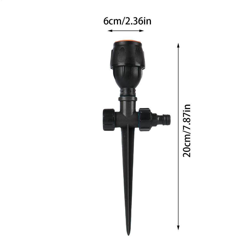 360 Degree Garden Automatic Rotating Sprinkler Garden Sprinkler Automatic Agriculture Lawn Farm Greenhouse Watering Sprinkler