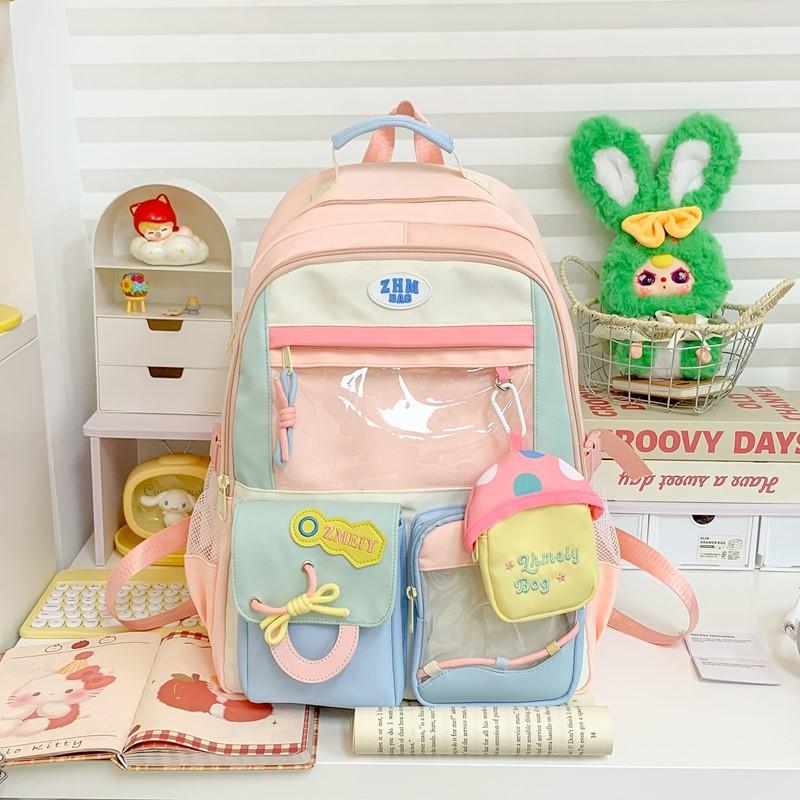 The Schoolbag Is High-value, the Mori Series Is Fresh and Cute Ins Style, and the Schoolbag Has a Large Capacity In the Early High School.