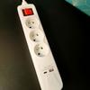 Bloc Multiprise - BOXELEC - 3500W - 3 Prises Classiques - 2 Ports USB - Câble 1M