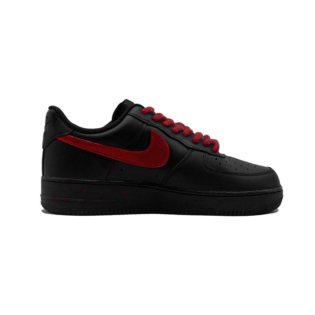 Nike Air Force 1 Rosso Sangue Rosa, Croce, Classiche Vintage Basse Scarpe da Skateboard Unisex Scarlatto CW2288-001(Team140-)