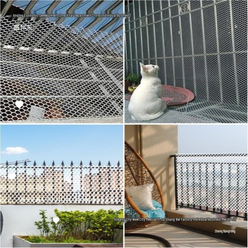 Anti-Theft Cat Guard Window & Balcony Mesh Net