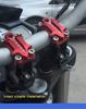 22mm/28mm Motorrad Lenkererhöhung CNC Motocross Zubehör Moto Roller Pit Bike Cafe Racer Pitbike Chopper