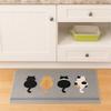 Cartoon Cat Door Mat Anti Slip Kitchen Mat Creative Absorbent Mat  Home Decor