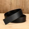 Meier Top grain leather automatic belt - men's genuine leather belt - casual retro automatic buckle pants belt